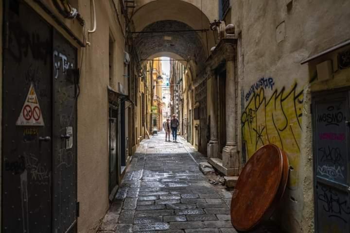 Trilocale Cecilia'S Studio Genua Zewnętrze zdjęcie